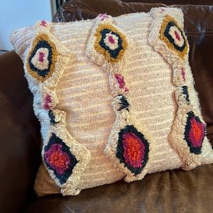 Anthropologie \ all roads throw pillow